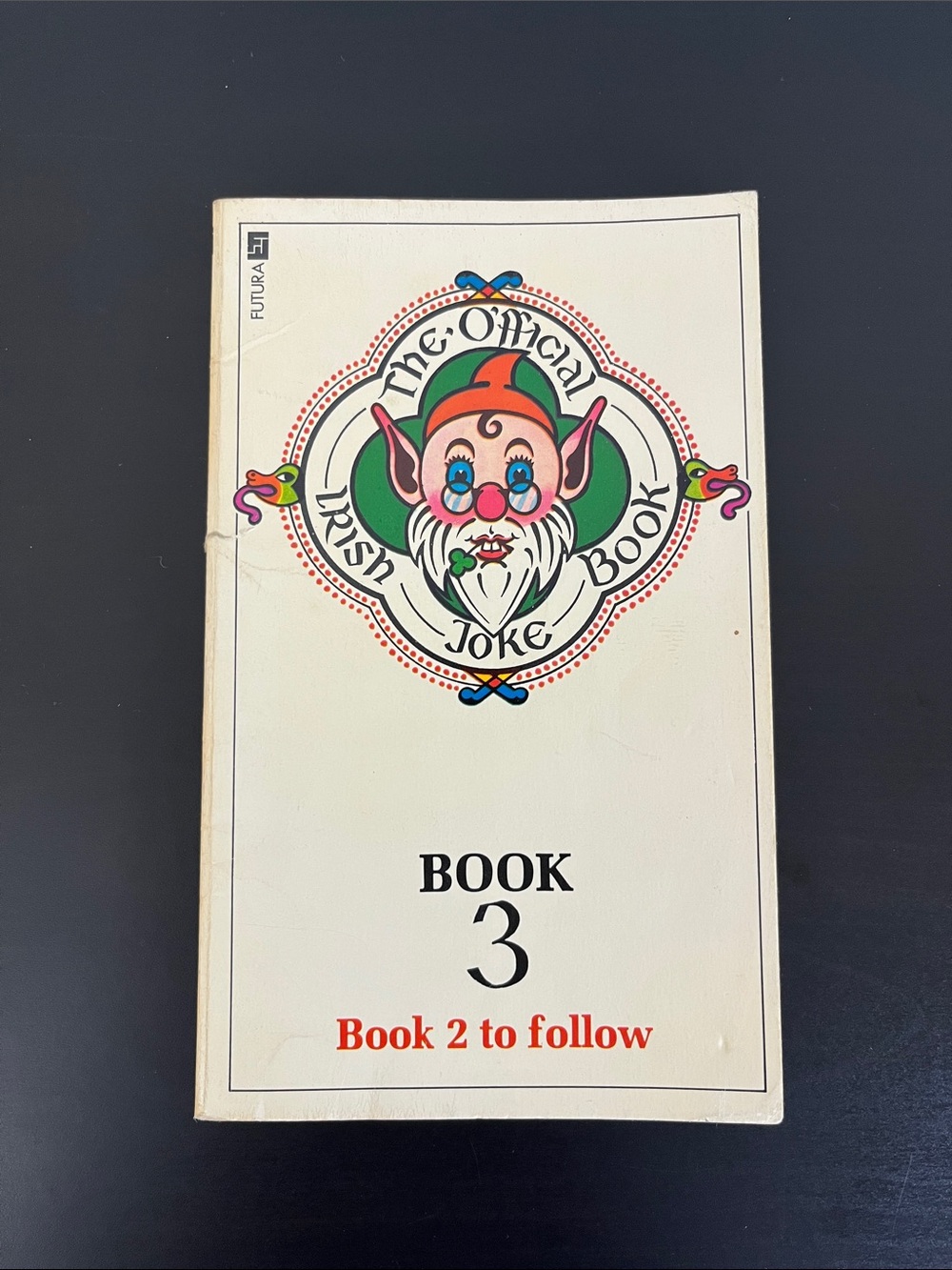 2/$10 The Official Irish Joke Book - Book 3 - Vintage Book